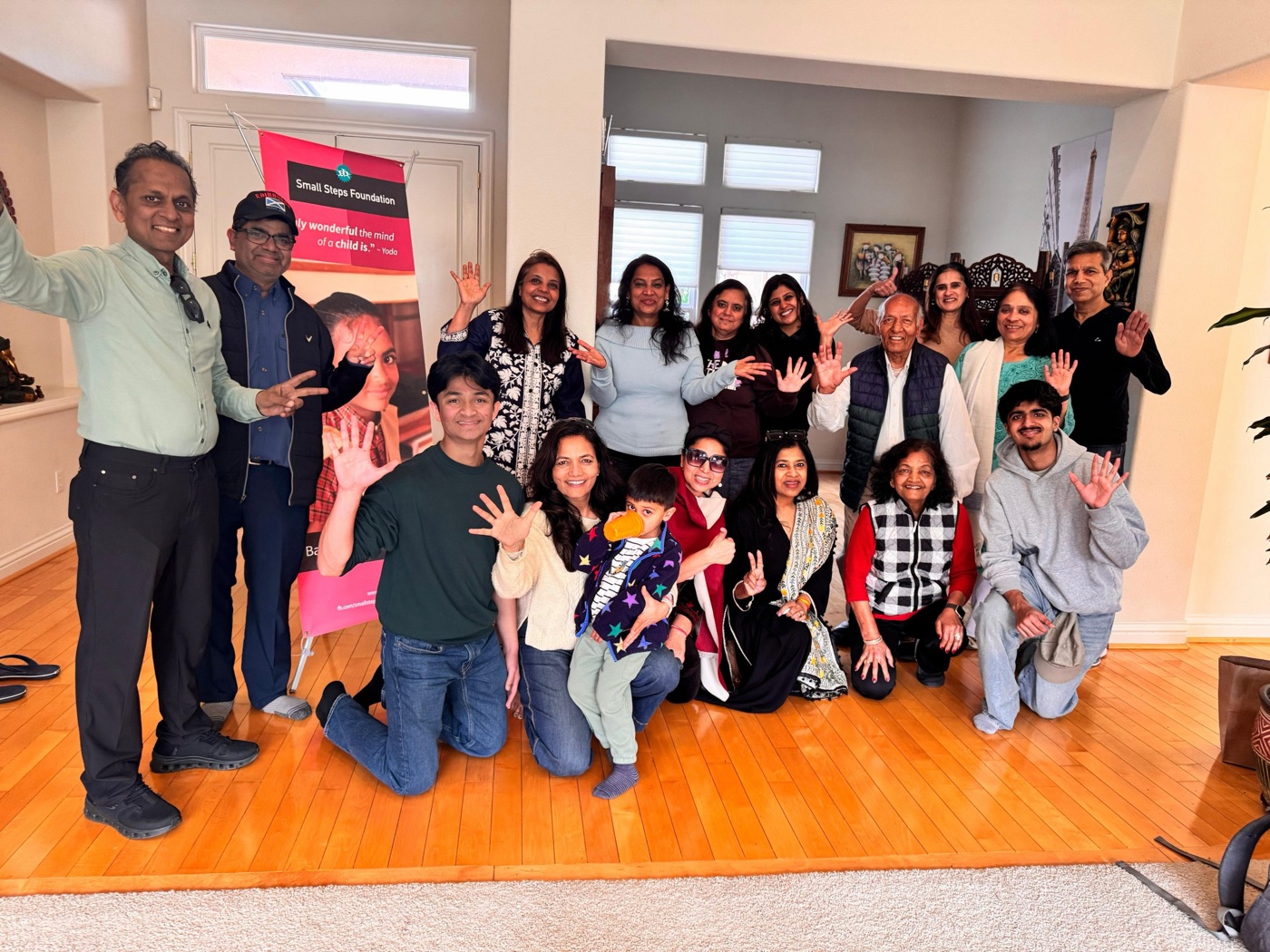 SSF volunteers and friends